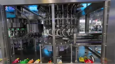24-Head Spout Pouch Filling & Capping Machine
